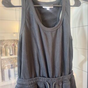 Black Sleeveless Jumpsuit